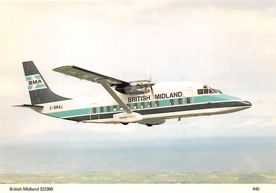 Shorts SD 360, British Midland