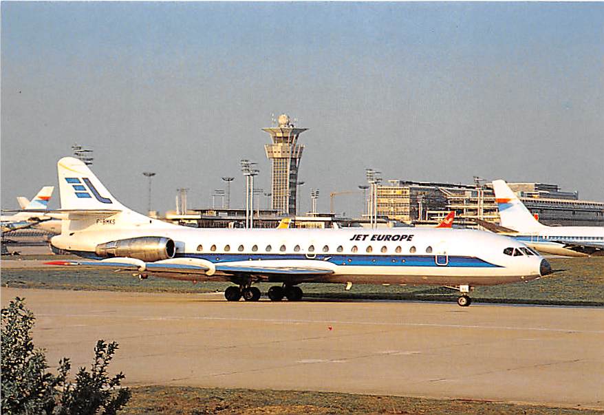 Super Caravelle, Jet Europe, Paris-Orly