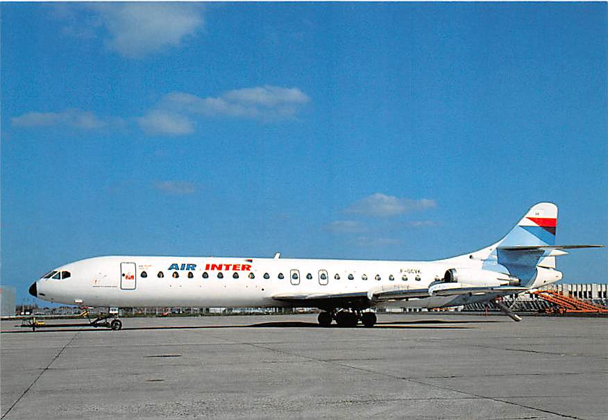 Super Caravelle, Air Inter, Paris-Orly