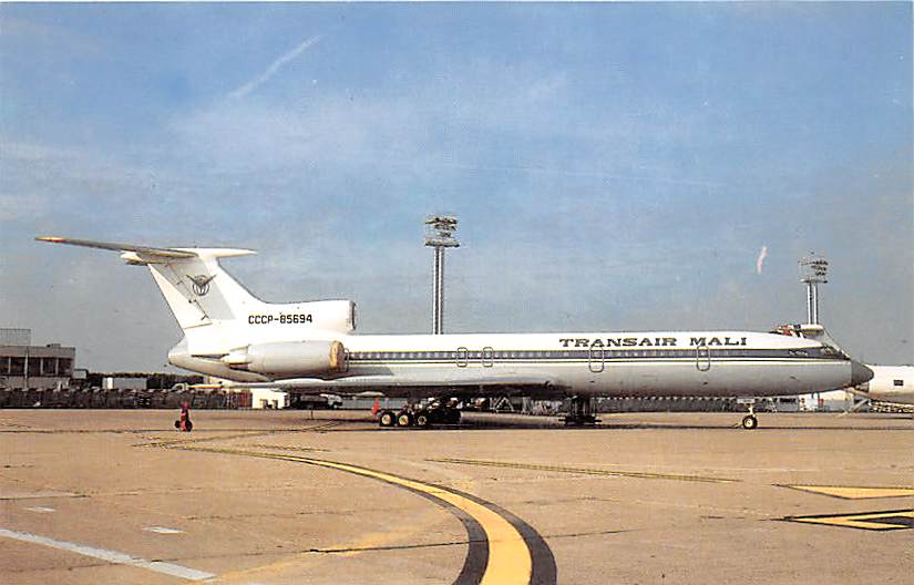 Tupolev TU 154, Transair Mali, Paris