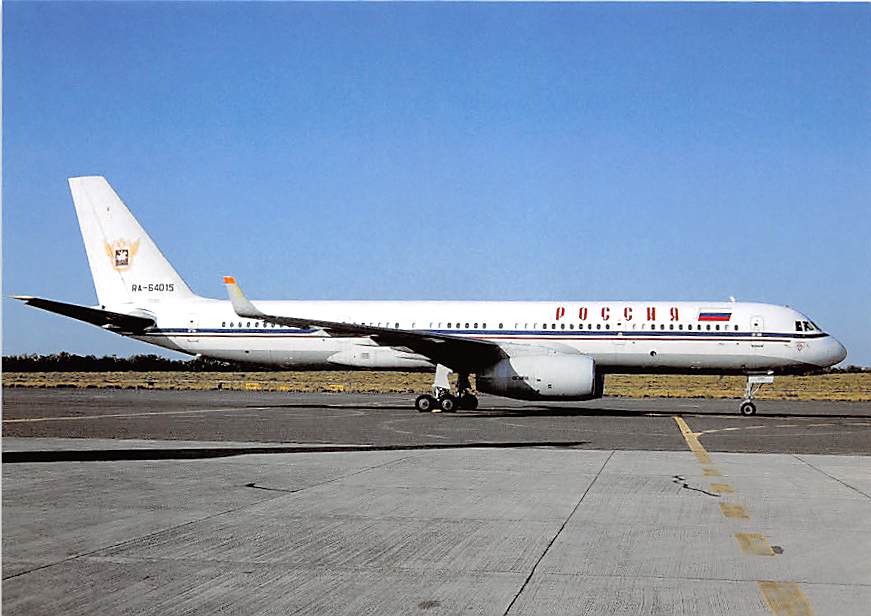 Tupolev TU 204, Rossija, Sharjah