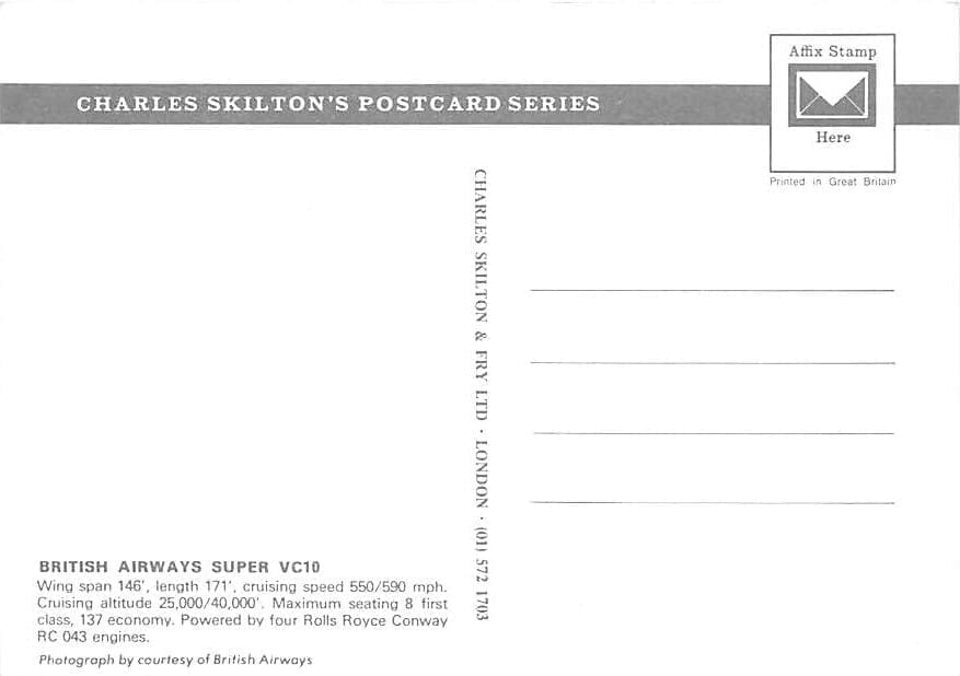 VC 10, Britisch Airways