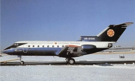 Yakovlev 40, EES Avia, Prague