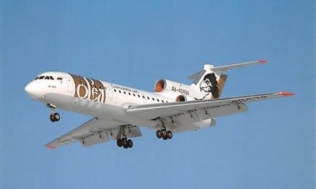 Yakovlev 42, Orel Avia, Moscow