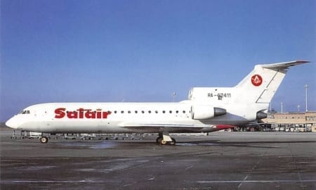 Yakovlev 42, Satair, Zürich