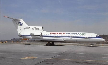 Yakovlev 42, Vardar Bosnaair, Zürich