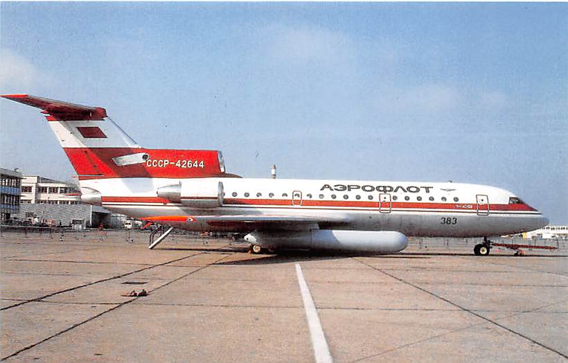 Yakovlev 42, Aeroflot Polar, Paris