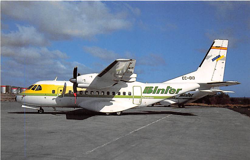CASA CN-235, Binter Canarias, at Gran Canaria