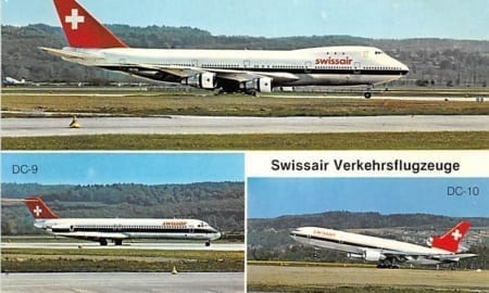 Verkehrsflugzeuge, Swissair