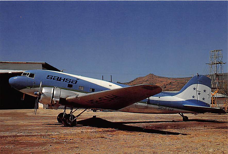 Douglas DC-3, Sahsa, Tegucigalpa