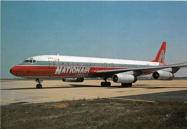 Douglas DC-8-62, Nationair Canada, Paris-Orly