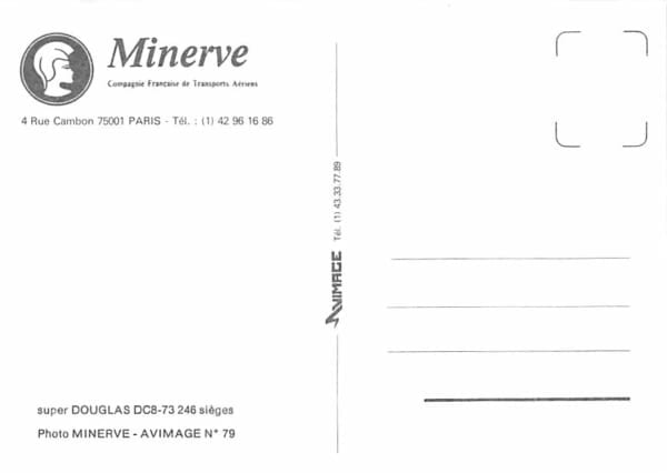 Douglas DC-8-73, Minerve