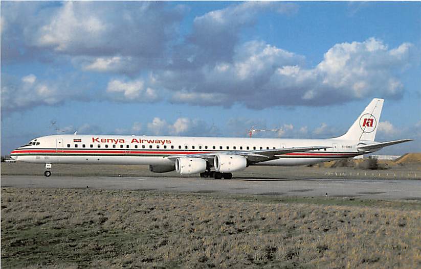 Douglas DC-8-71, Kenya Airways, Paris-Orly