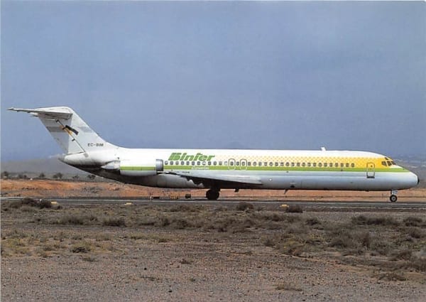 Douglas DC-9-32, Binter Canarias, Lanzarote
