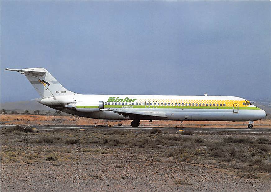 Douglas DC-9-32, Binter Canarias, Lanzarote