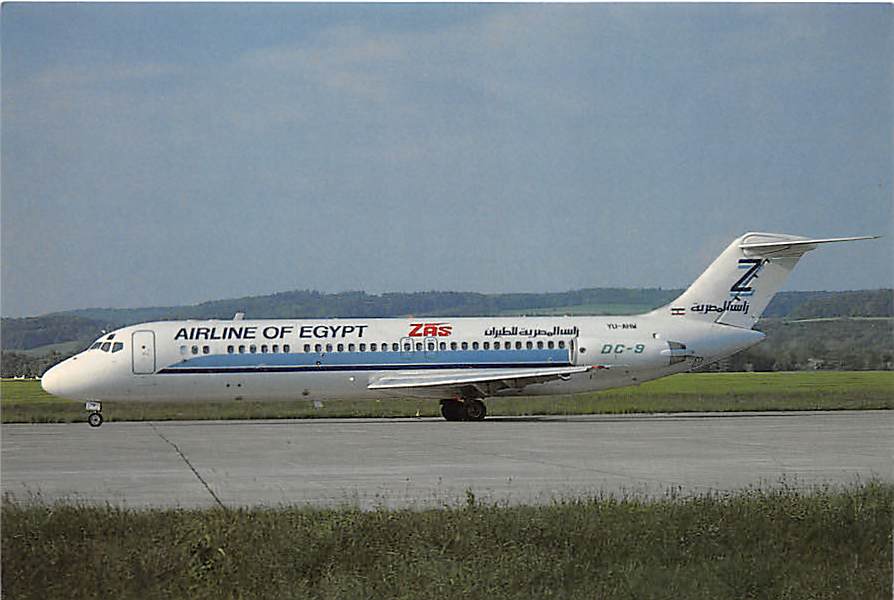 Douglas DC-9-33, ZAS Airlines of Egypt, Zürich