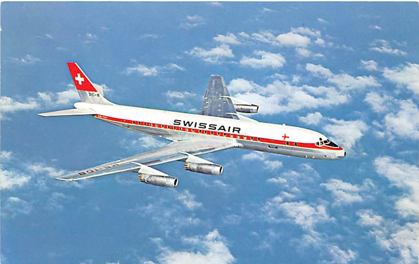 Douglas DC-8, Swissair