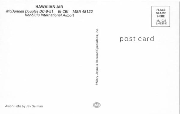 Douglas DC-9-51, Hawaiian Air