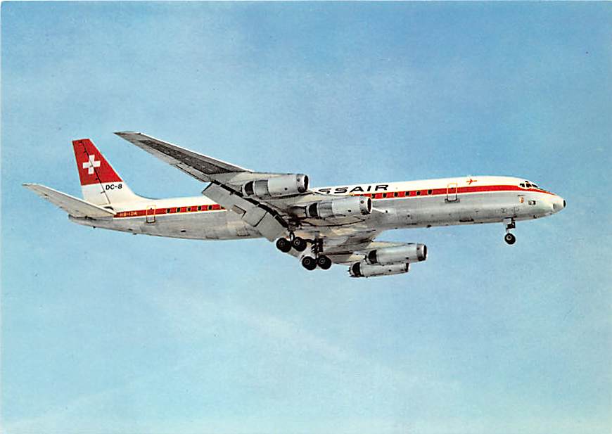 Douglas DC-8-62, Swissair