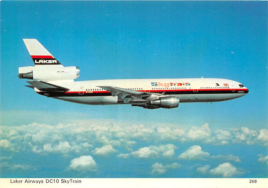 Douglas DC-10-10, Laker Airways, Sky Train
