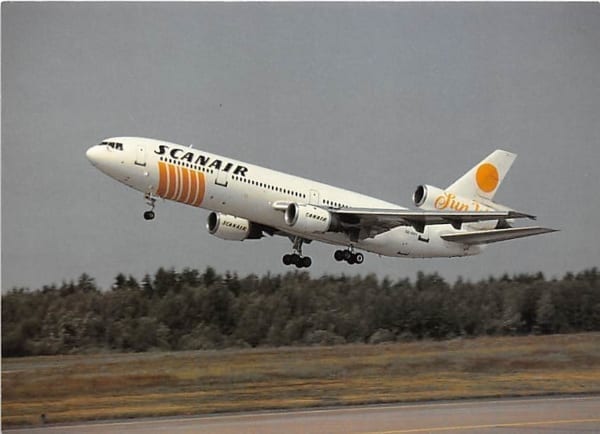Douglas DC-10-10, Scanair, Stockholm-Arlanda