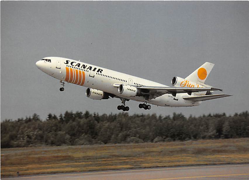 Douglas DC-10-10, Scanair, Stockholm-Arlanda