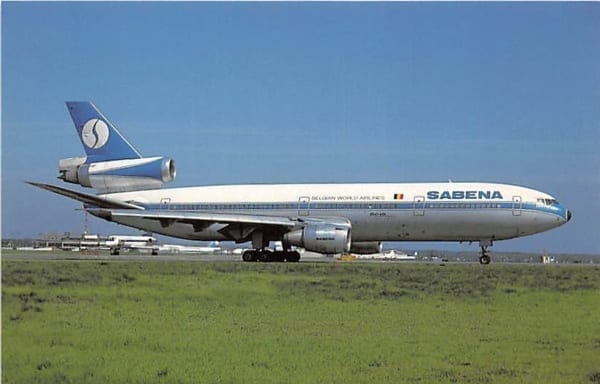 Douglas DC-10-30, Sabena, Brussels
