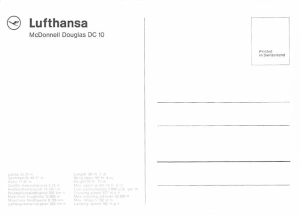 Douglas DC-10, Lufthansa