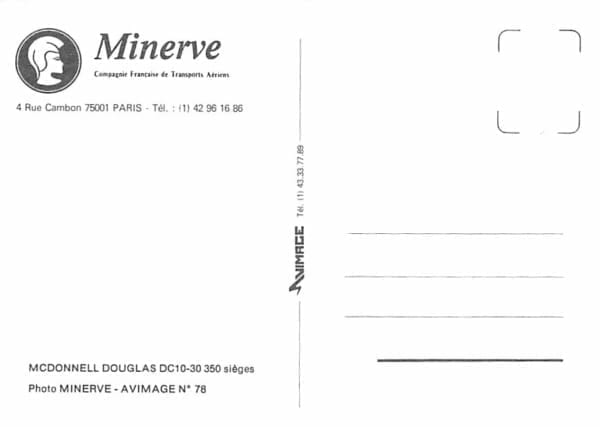 Douglas DC-10-30, Minerve