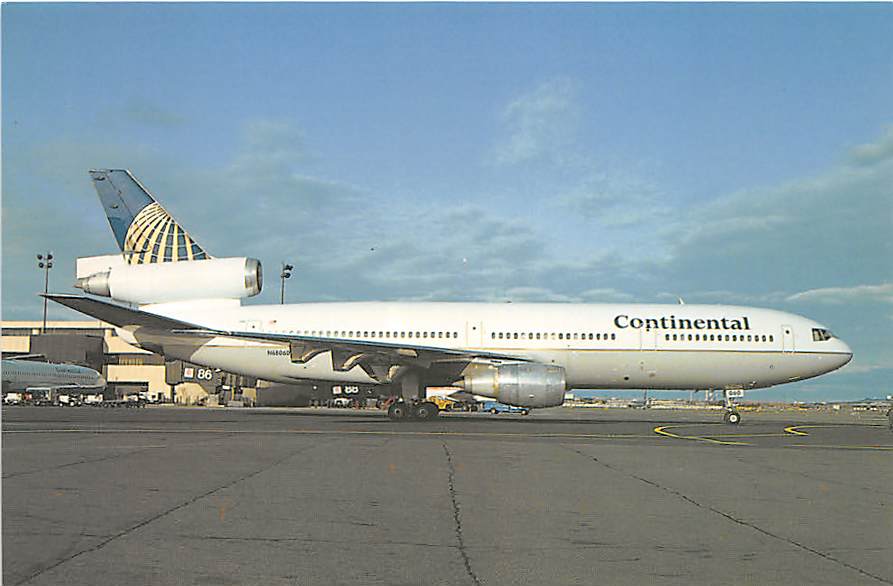 Douglas DC-10-30, Continental Airlines