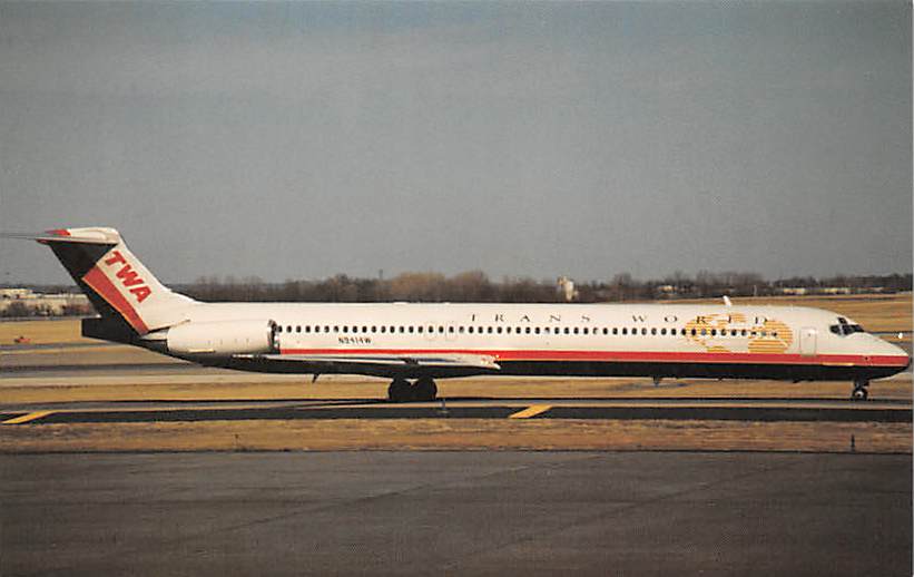 MD-80, T.W.A.