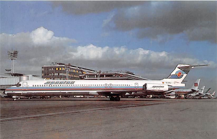 MD-82, Spantax, Paris-Orly