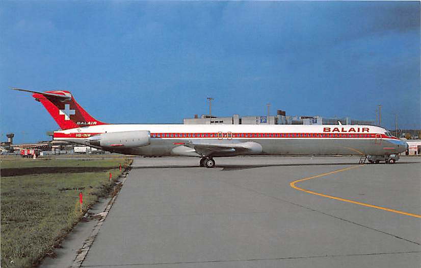 MD-82, Balair, Zürich