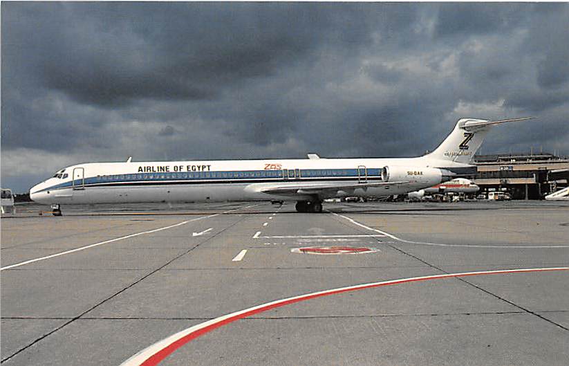 MD-82, Airline of Egypt, Zürich