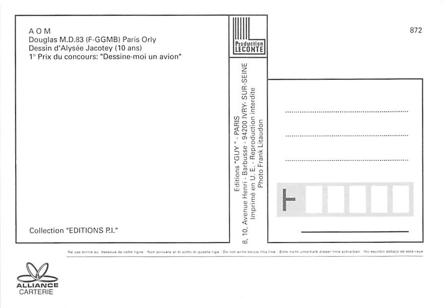 MD-83, AOM, Paris-Orly