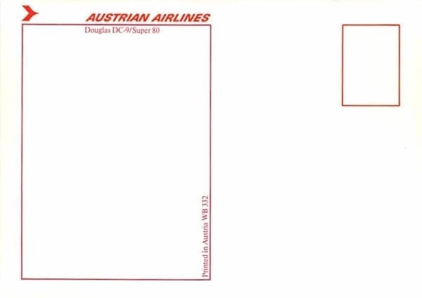 Douglas DC-9 Super 80, Austrian Airlines