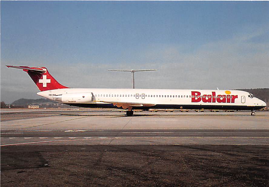 MD-82, Balair, Zürich