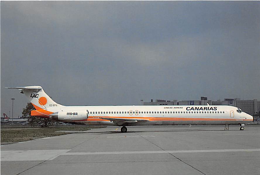 MD-83, Lineas Aereas Canarias, Zürich