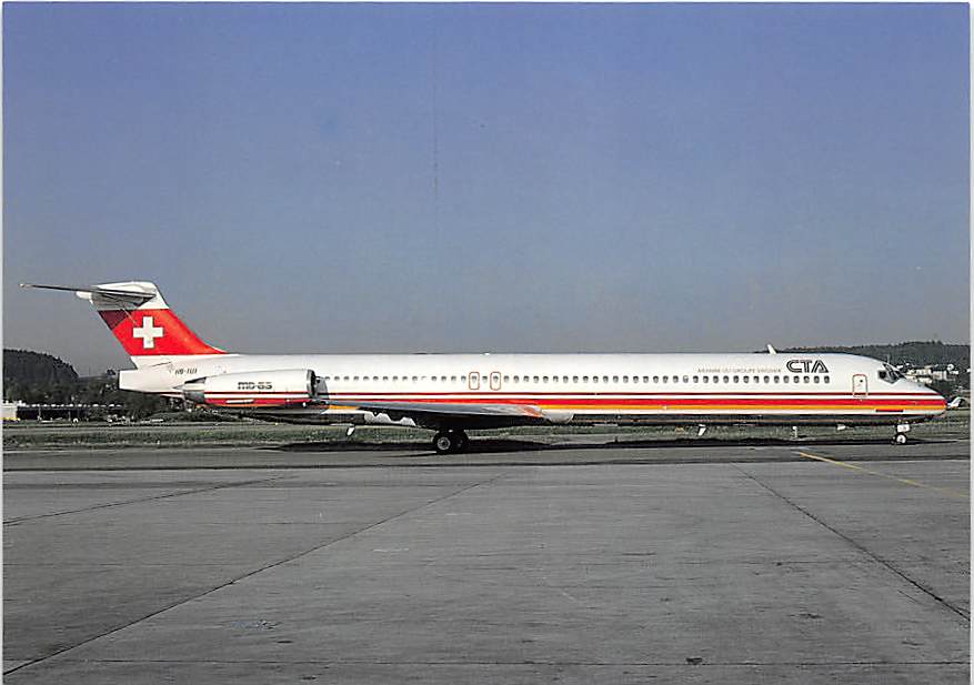 MD-83, CTA, Zürich