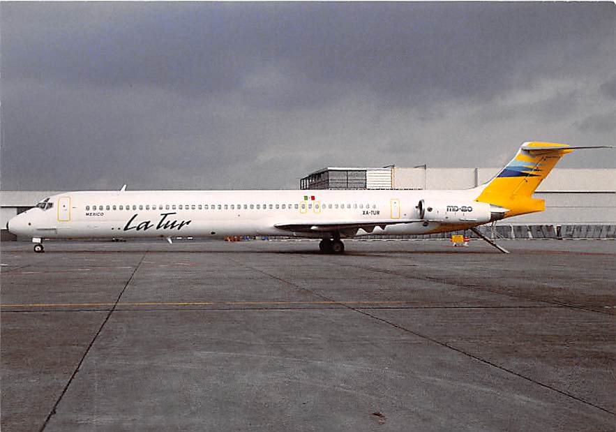 MD-83, La Tur, Amsterdam Schiphol Airport