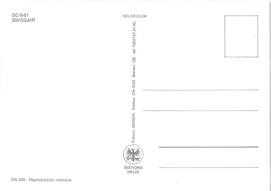 Douglas DC-9-81, Swissair