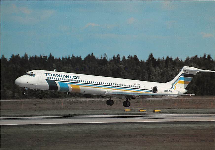 MD-83, Transwede Airways