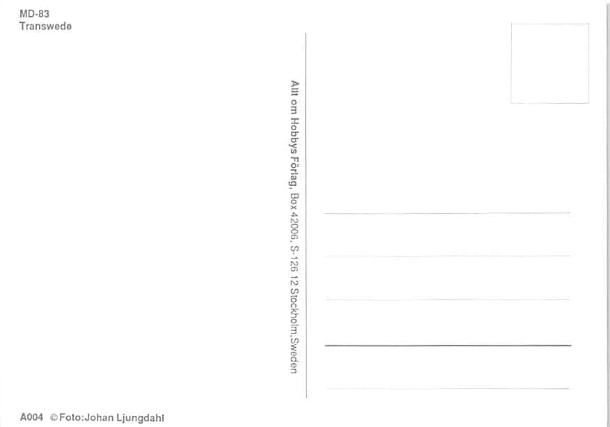 MD-83, Transwede Airways