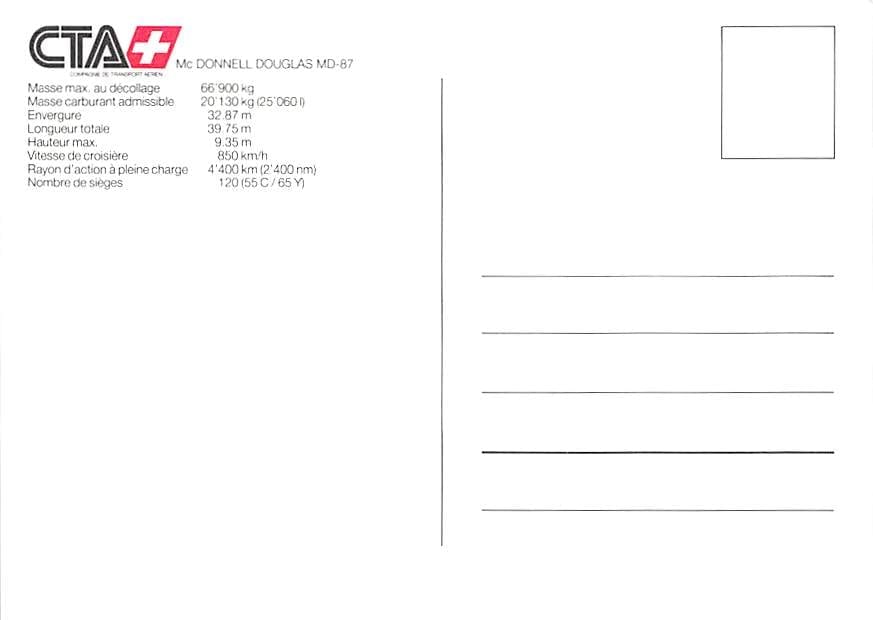 MD-87, CTA