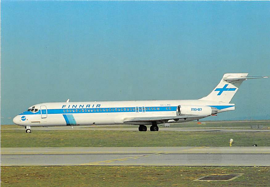 MD-87, Finnair, Paris