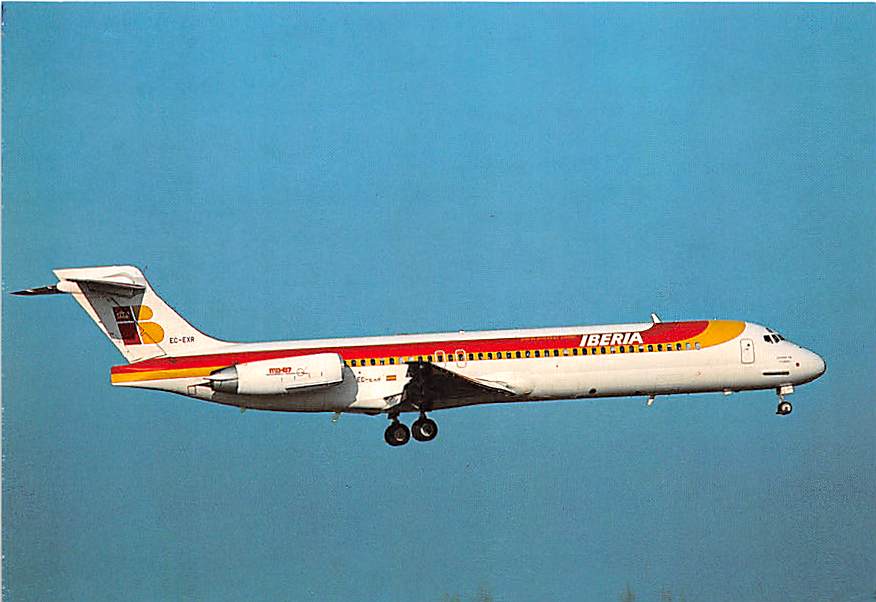 MD-87, Iberia, Paris-Orly