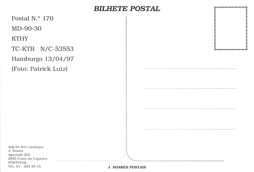 MD-90-30, KTHY, Hamburg