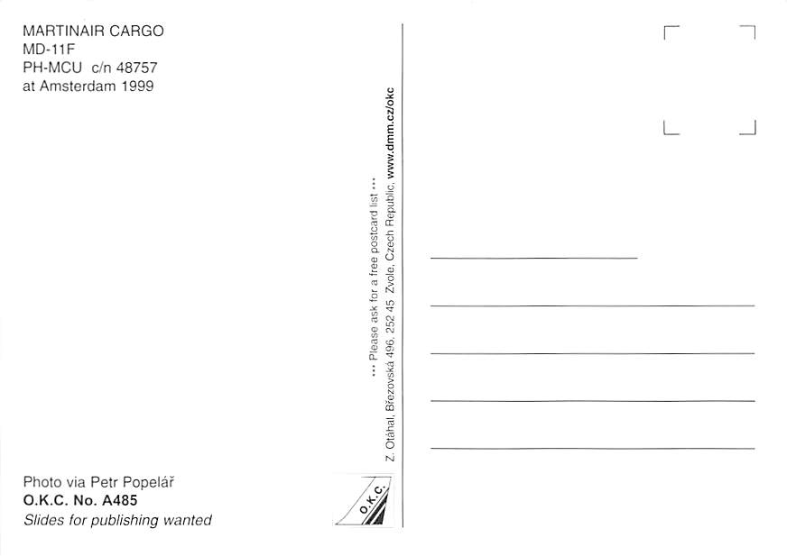 MD-11, Martinair Cargo, Amsterdam