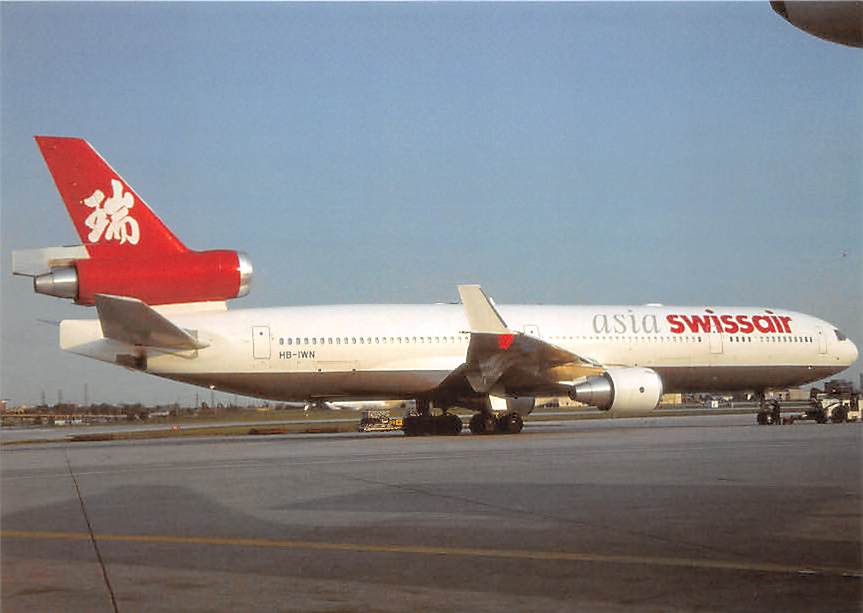 MD-11, Swissair, Montreal