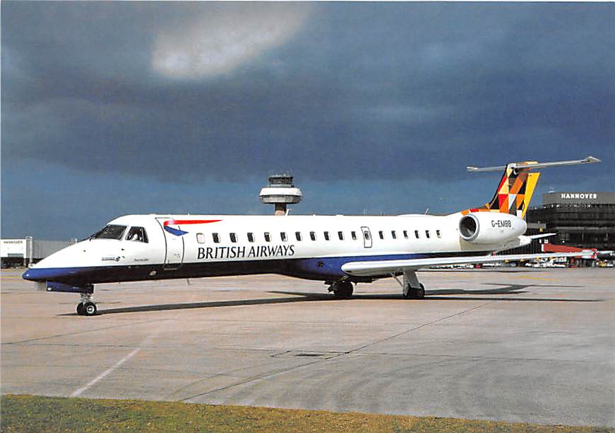 Embraer 145, British Airways Express, Hannover